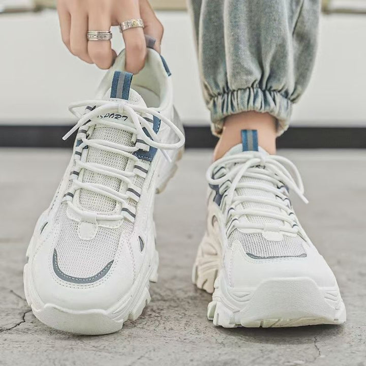 Damen modische chunky Sneakers mit atmungsaktiver Obermaterialstruktur und rutschfester Sohle Echo Archiv