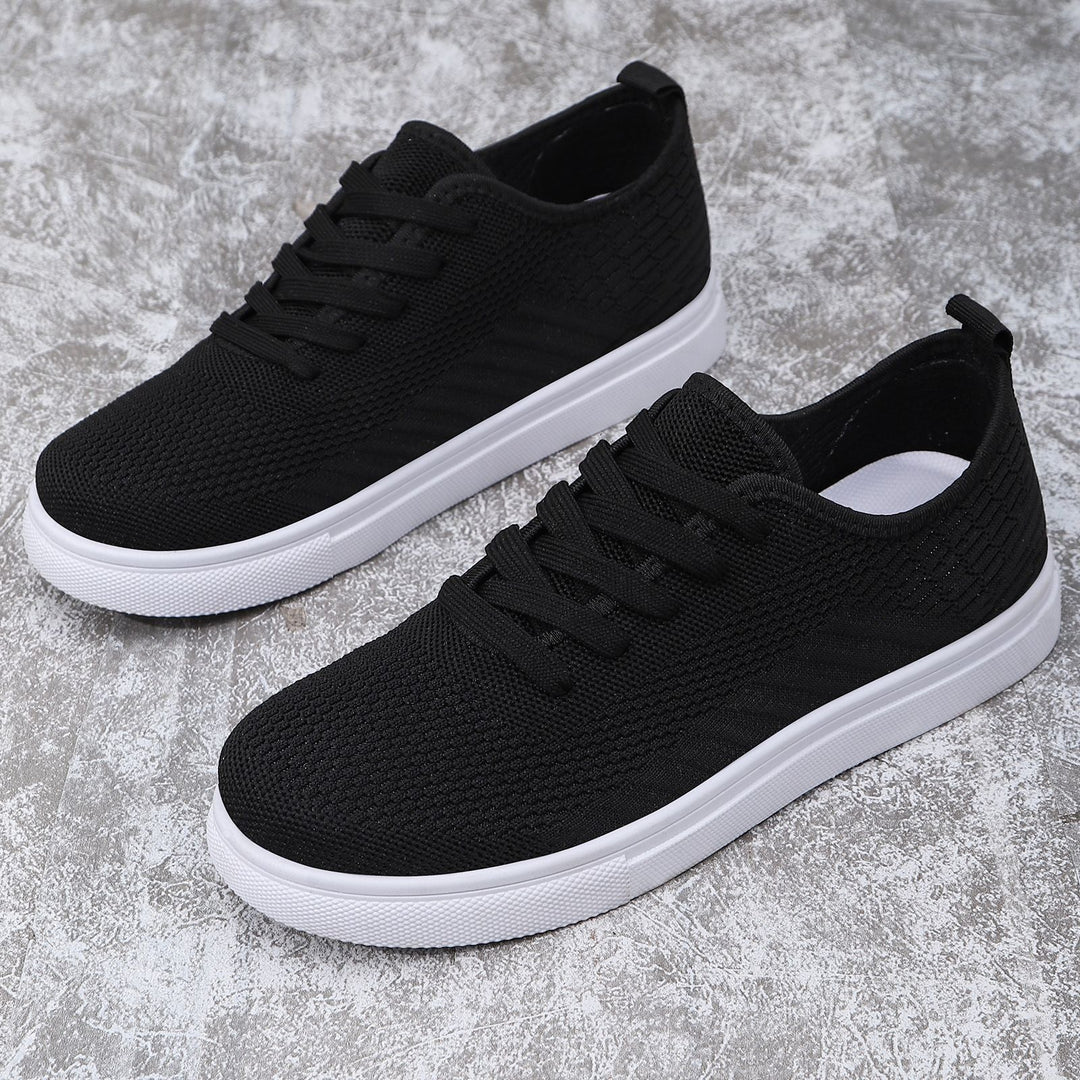 Damen nan leichter Strick-Slip-On Sneaker mit elastischem Sockeneinstieg, atmungsaktivem 3D-Gestrick und dämpfender Leichtsohle Echo Archiv
