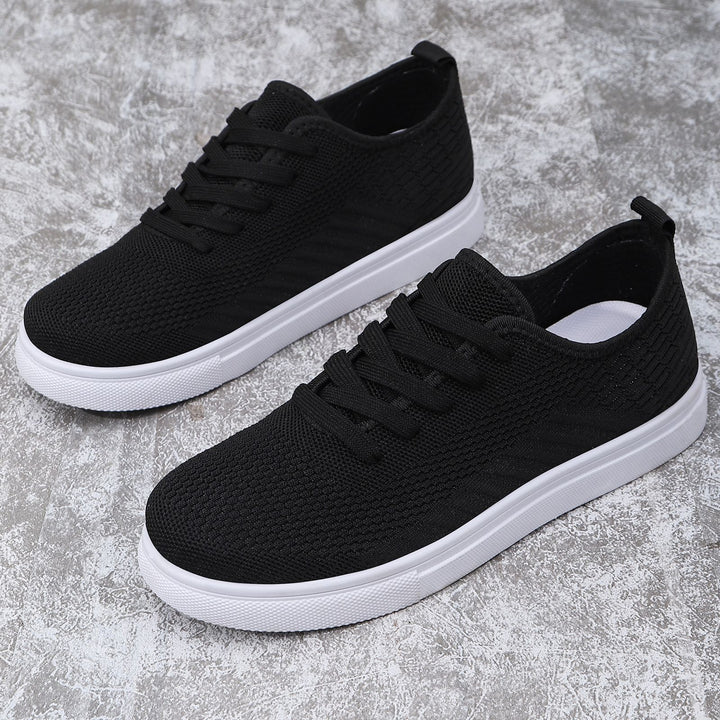 Damen nan leichter Strick-Slip-On Sneaker mit elastischem Sockeneinstieg, atmungsaktivem 3D-Gestrick und dämpfender Leichtsohle Echo Archiv