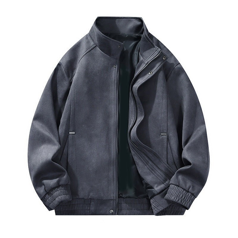 Herren Lässige Bomberjacke Echo Archiv