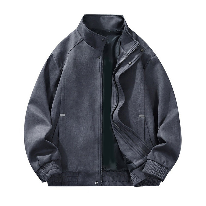 Herren Lässige Bomberjacke Echo Archiv