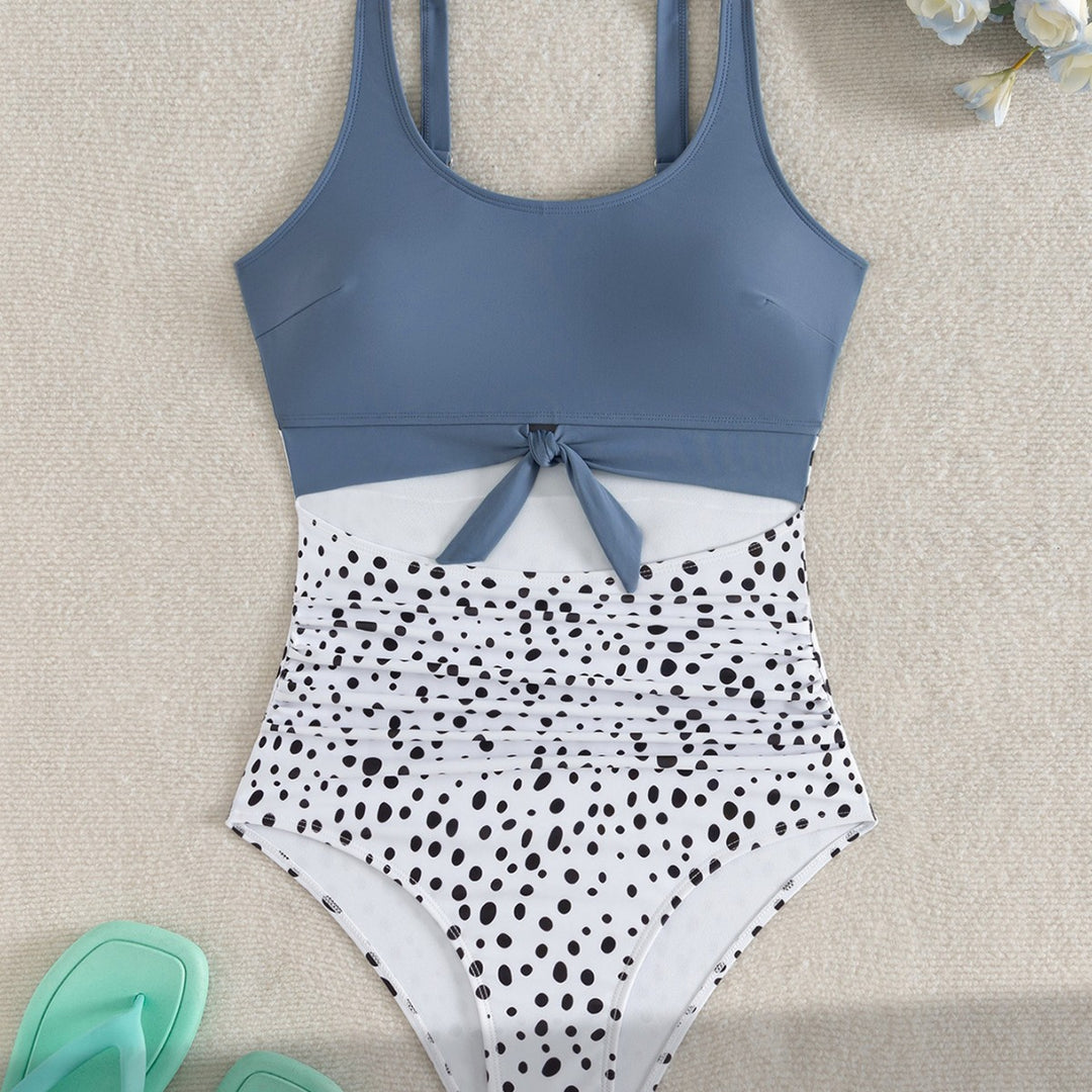 Damen Bikiniset mit Hoher Taille und Raffungen Echo Archiv