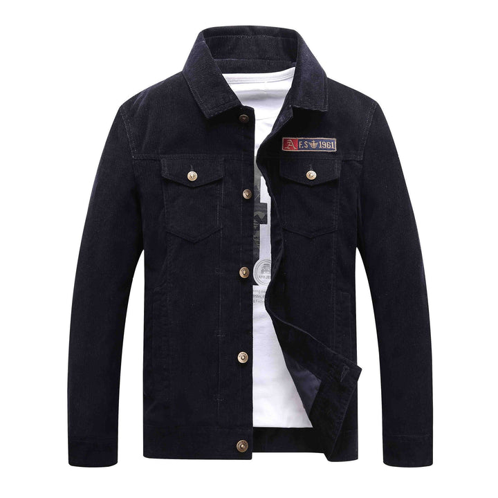 Herren Trucker-Cordjacke mit Teddyfutter und aufgesetzten Brusttaschen Echo Archiv
