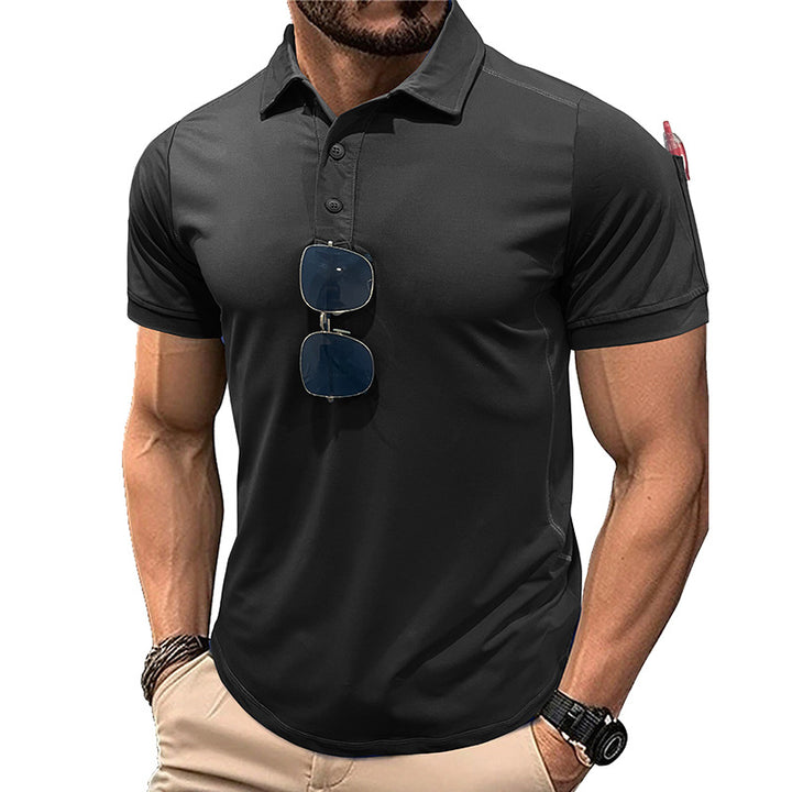 Herren Sportliches Kurzarmshirt mit innovativem Feuchtigkeitsmanagement Echoarchiv