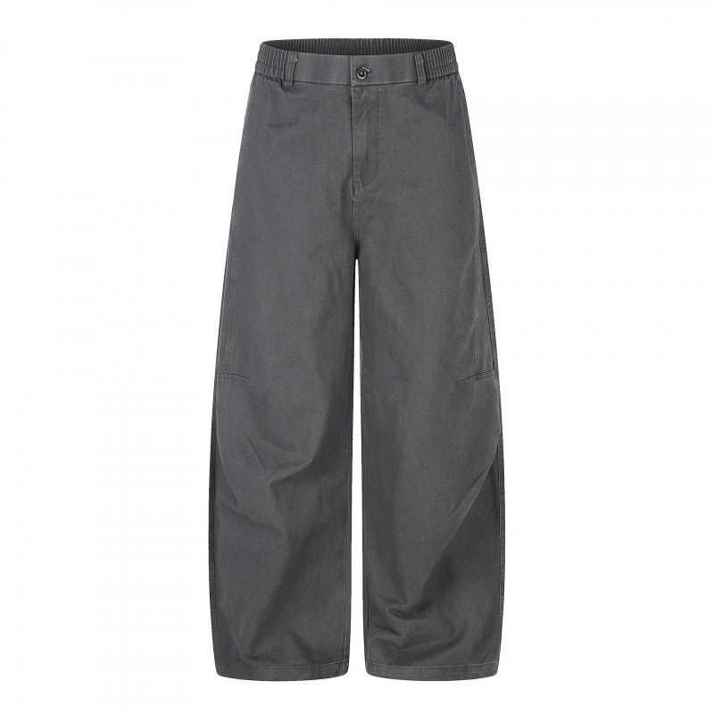 Damen Weite Culotte-Hose mit hohem Bund, elastischem Einsatz und Utility‑Nähten Echo Archiv