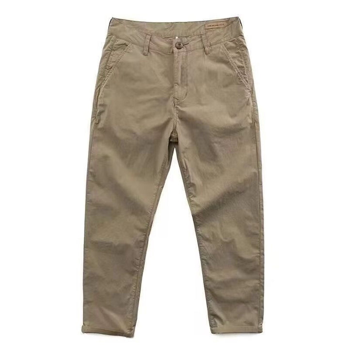 Herren Modische Chino-Hose mit elastischem Bund Echo Archiv