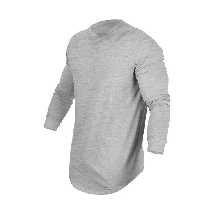 Herren Langarmshirt mit modernem Schnitt und atmungsaktiver Materialien Echoarchiv