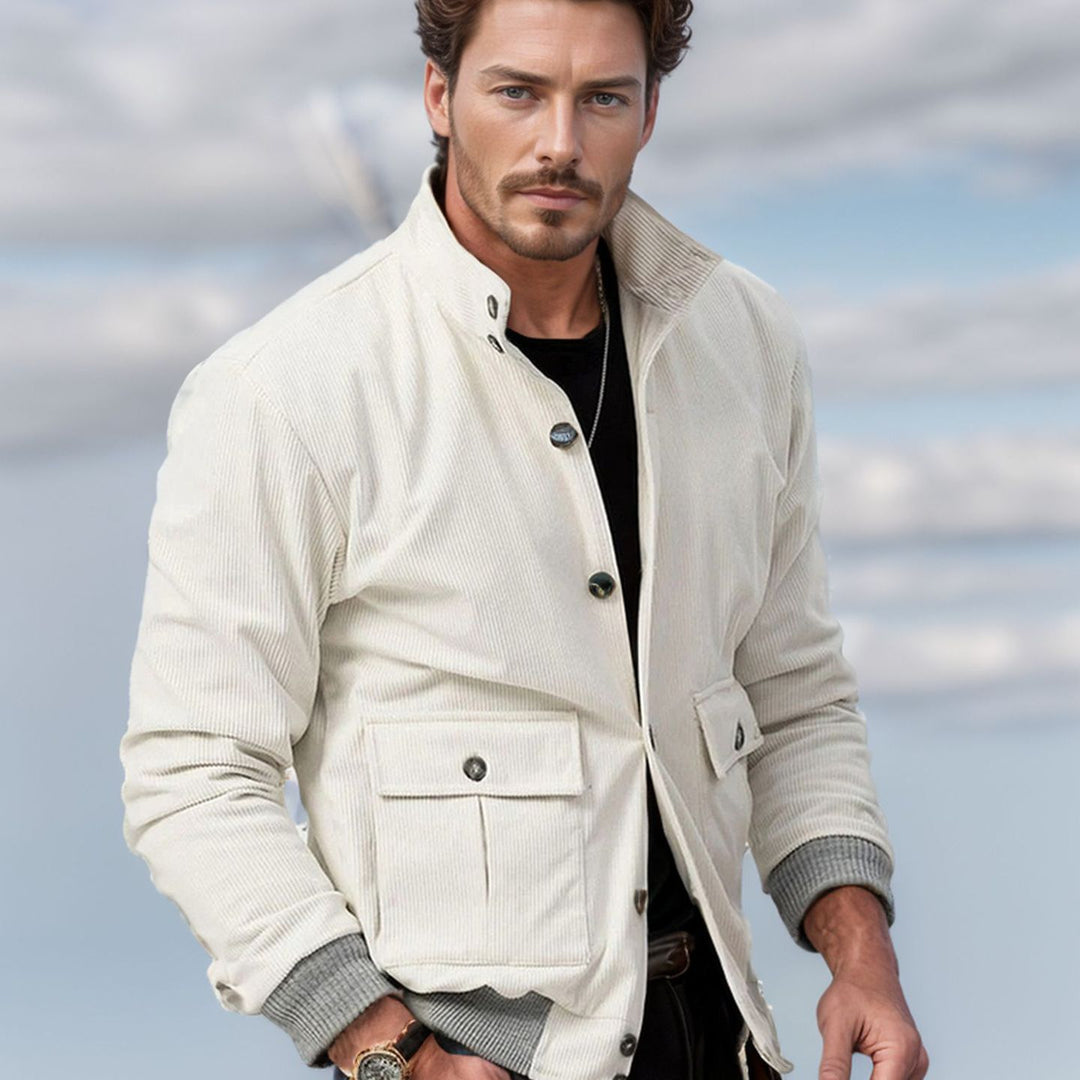 Herren modische Cordjacke Echoarchiv