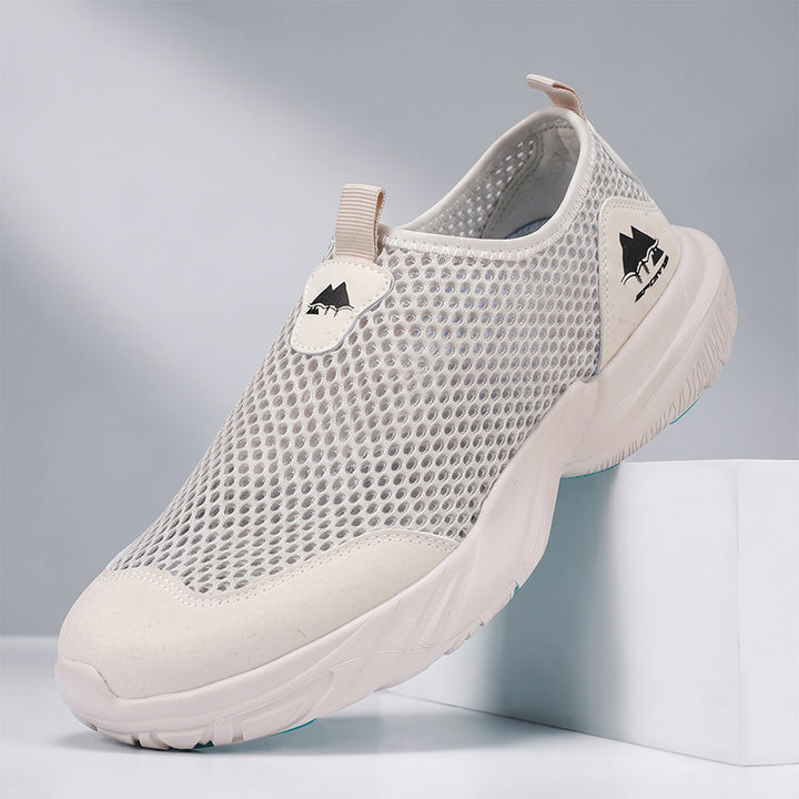 Unisex Atmungsaktive Mesh-Slipper mit gedämpfter Profilsohle Echoarchiv