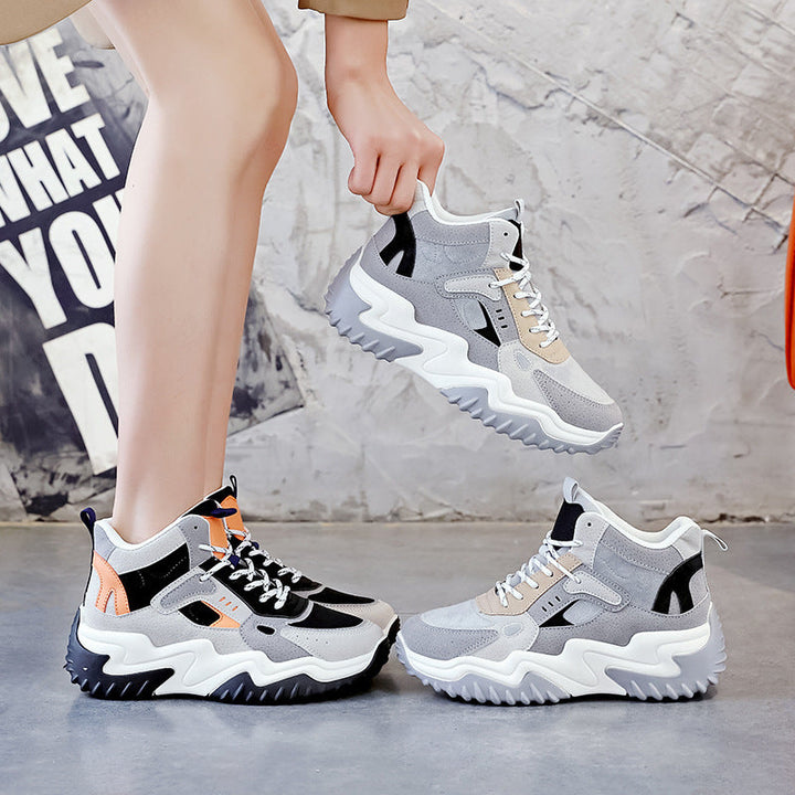 Damen Hohe Sneakers mit wärmendem Innenfutter und strukturiertem Design Echo Archiv