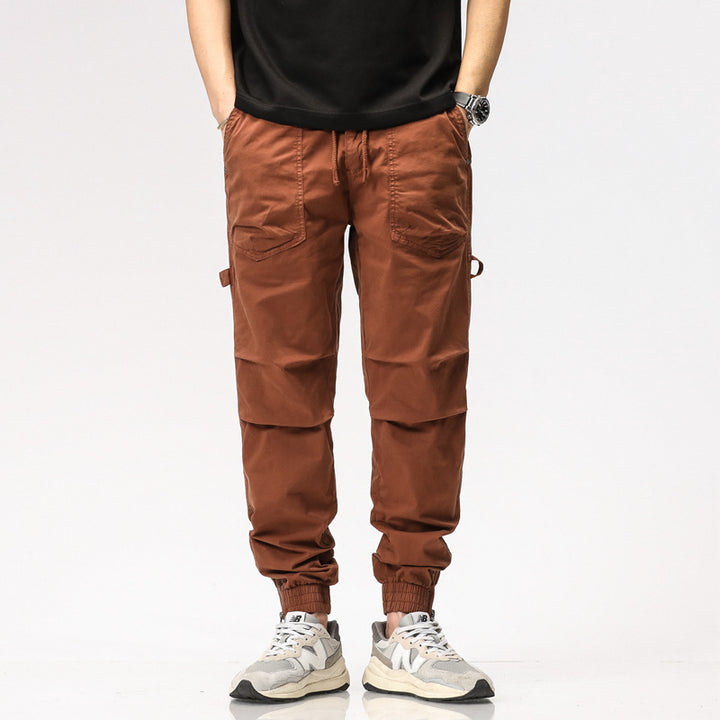 Herren Cargohose mit praktischen Taschen und elastischem Bund Echoarchiv