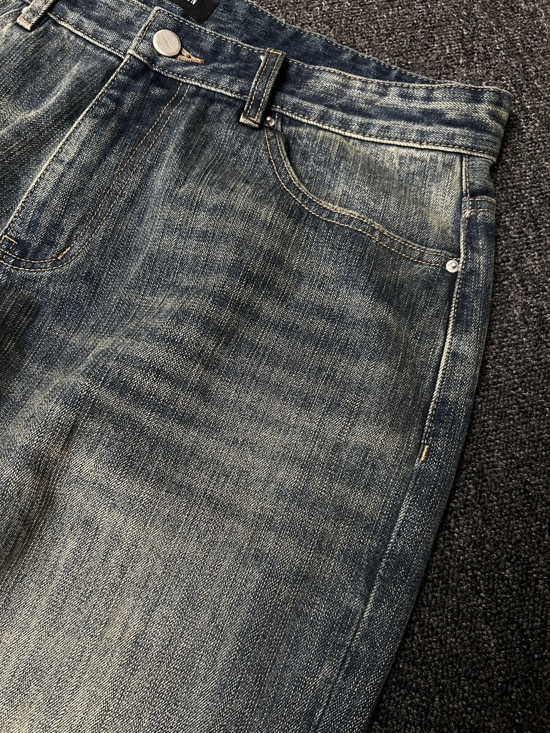 Herren Klassische Denim-Jeans im Vintage-Stil Echo Archiv
