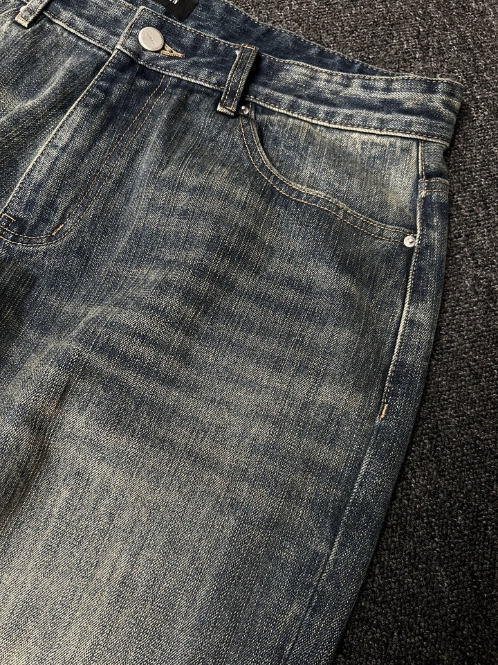 Herren Klassische Denim-Jeans im Vintage-Stil Echo Archiv