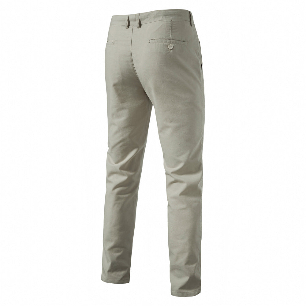 Herren Chinohose mit bequemer Passform und elastischem Bund Echoarchiv