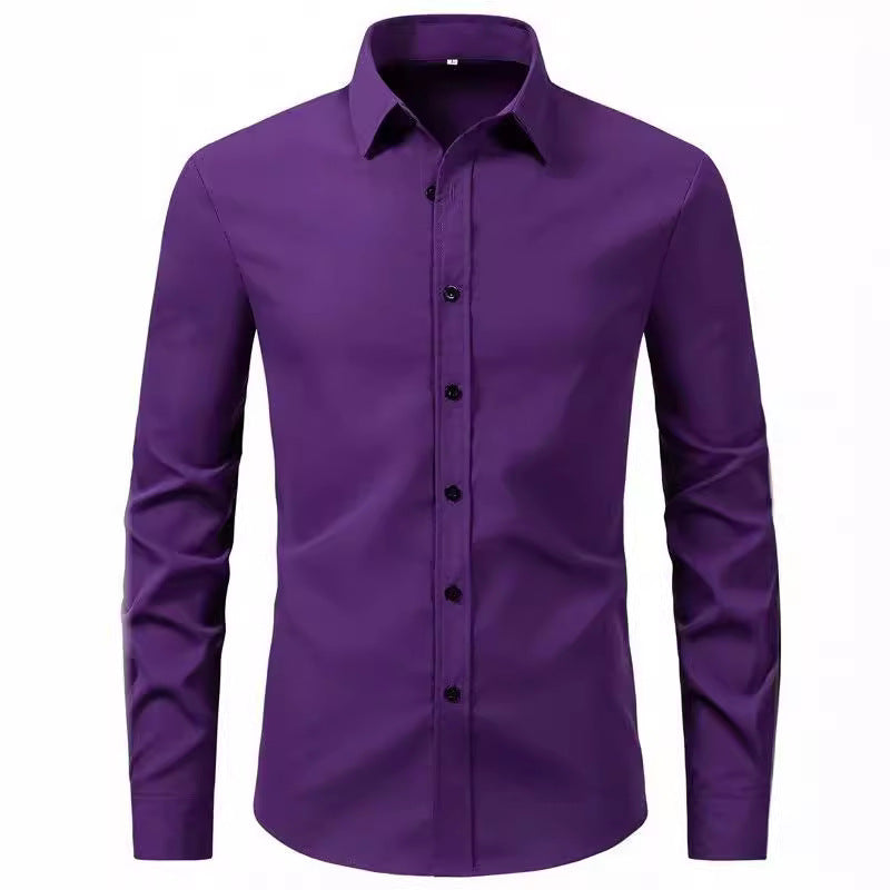 Herren Langarm Hemd mit modernem Schnitt und eleganten Details Echoarchiv