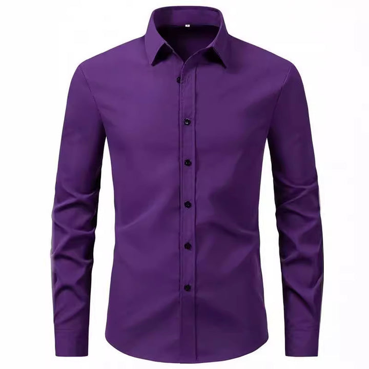 Herren Langarm Hemd mit modernem Schnitt und eleganten Details Echoarchiv