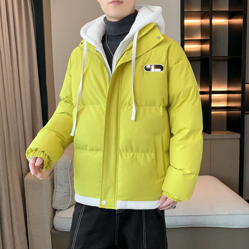 Herren Winterjacke mit Kapuze und dickem Futter Echoarchiv