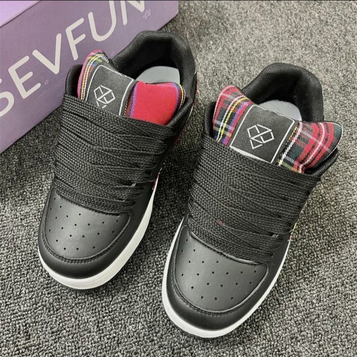 Damen modische Sneakers mit grafischem Design und atmungsaktiver Oberflächenstruktur Echo Archiv