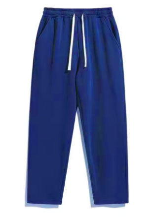 Unisex lässige Straight‑Leg Jogginghose mit elastischem Komfortbund, kontrastierendem Kordelzug und seitlichen Eingrifftaschen – Sorevano