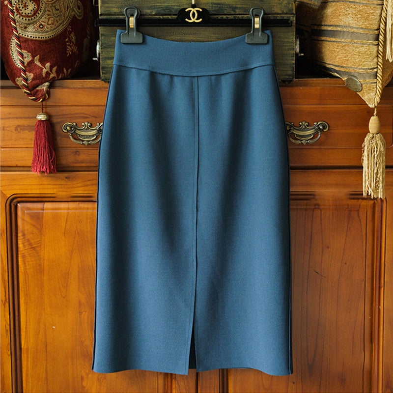 Damen Eleganter, schmal geschnittener Midirock Echoarchiv