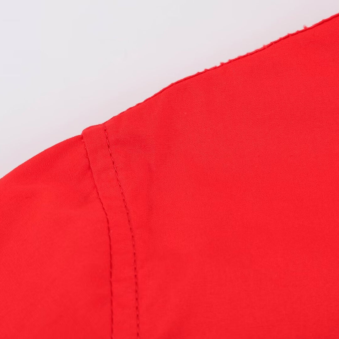 Damen Oversize‑Hemdenjacke mit Stehkragen und aufgesetzten Brusttaschen Echo Archiv