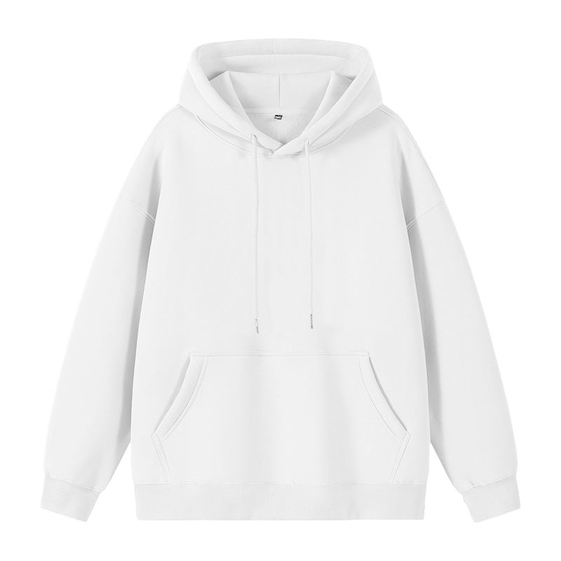 Unisex Oversize-Kapuzenpullover mit Kängurutasche und überschnittener Schulter Echo Archiv