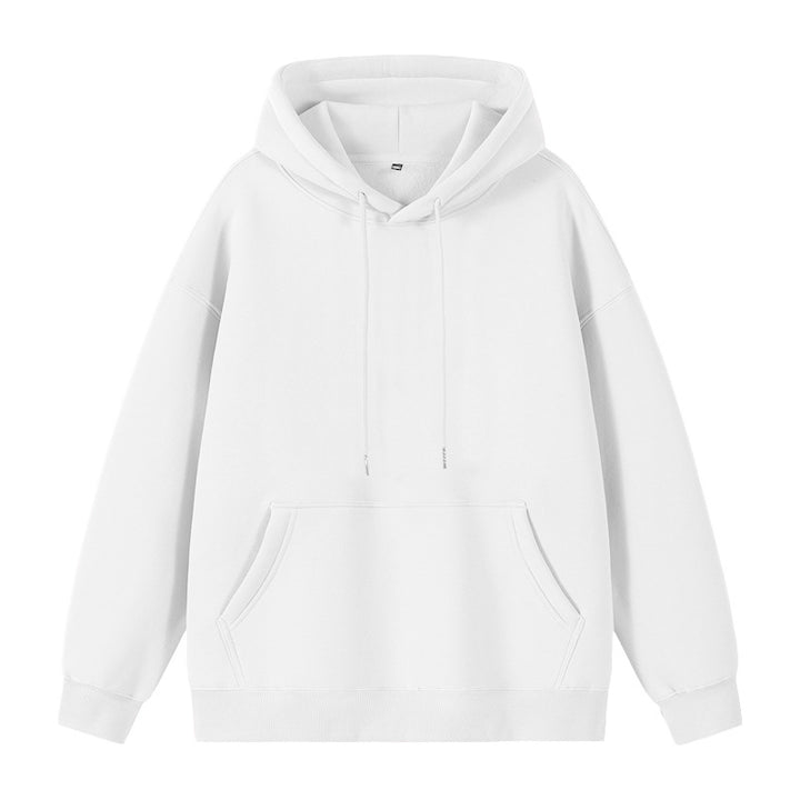 Unisex Oversize-Kapuzenpullover mit Kängurutasche und überschnittener Schulter Echo Archiv