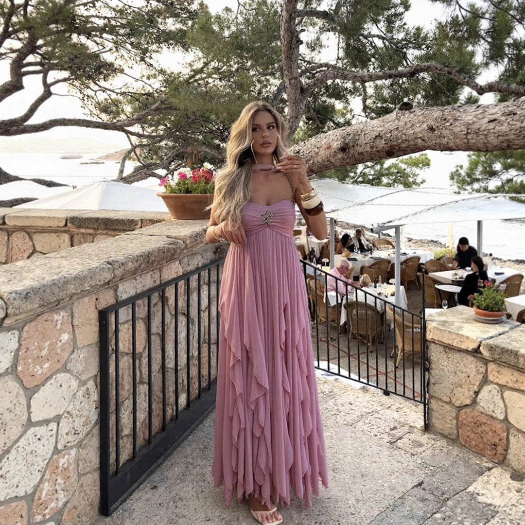 Damen Maxi-Kleid im Vintage-Stil Echo Archiv