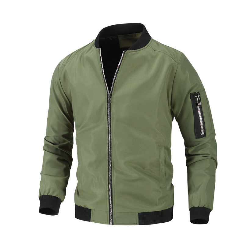 Herren Modische Bomberjacke mit praktischen Taschen Echo Archiv 1788241895