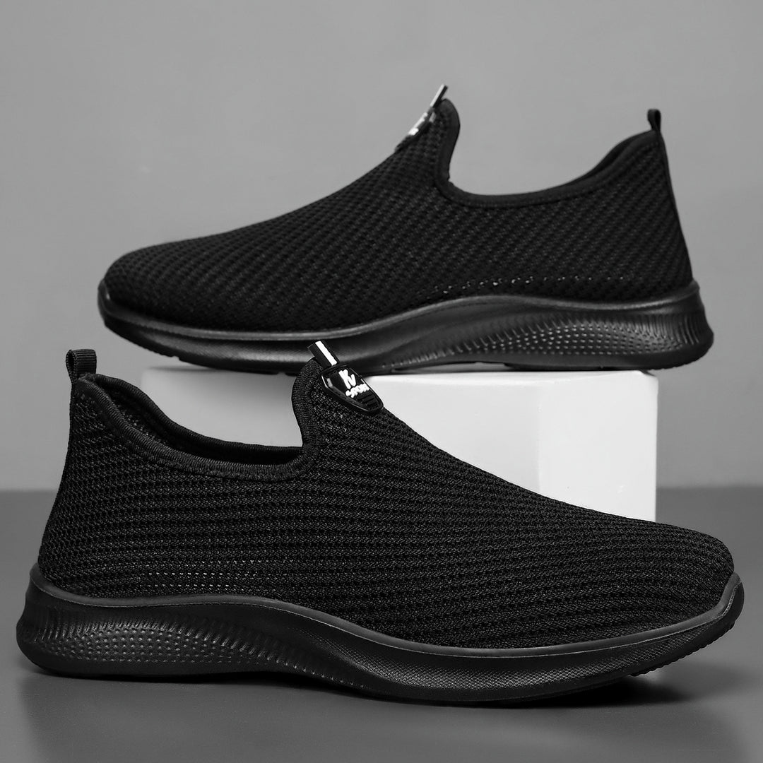Damen nan nahtloser Komfort-Slip-On Sneaker mit feinem Stricknetz, elastischem Einstieg und reaktiver Leichtdämpfung Echo Archiv