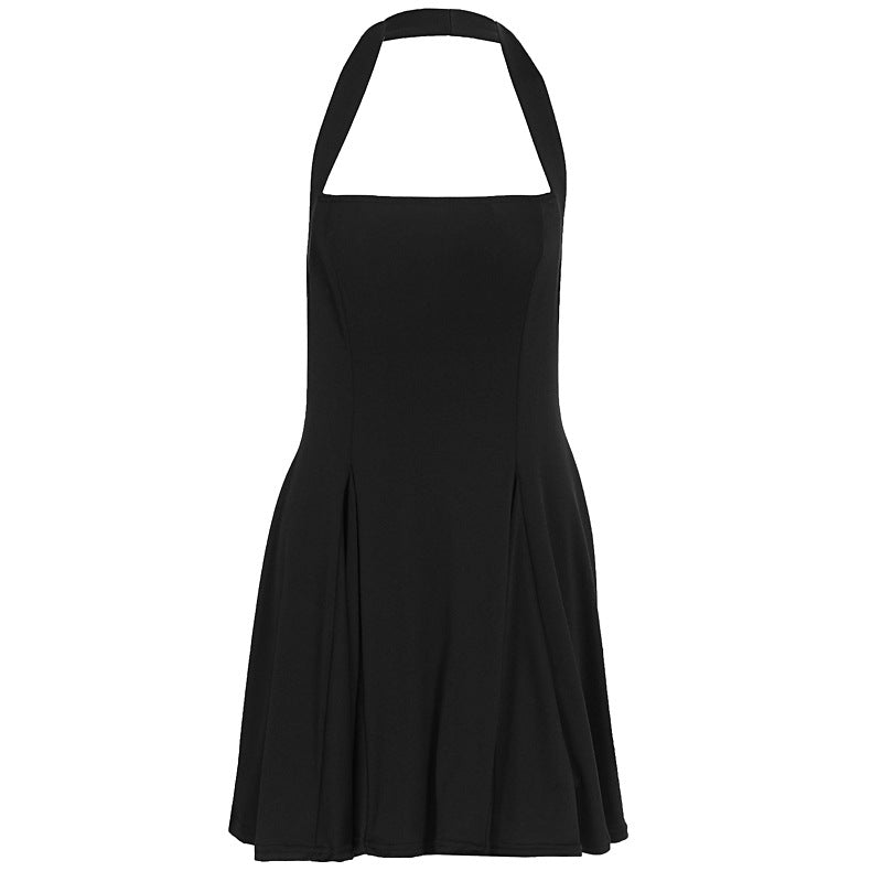 Damen Kleid mit Halterneck und schwingendem Saum Echo Archiv
