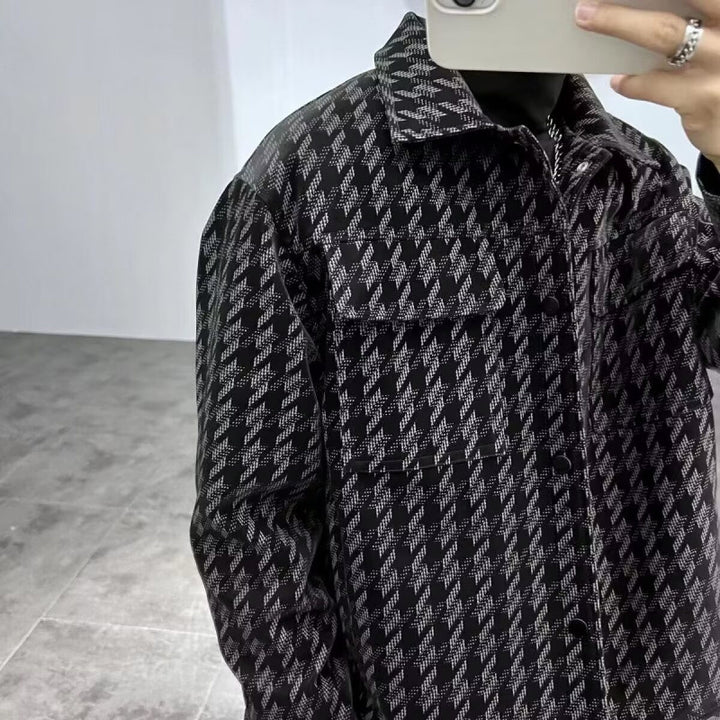 Herren Leichte Funktionsjacke mit Kapuze, wasserabweisender Mikro-Finish und Multifunktions-Taschen Echoarchiv