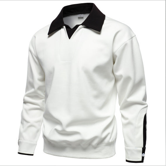 Herren sportlicher Pullover mit modernem Kragen und optimalem Komfort Echoarchiv