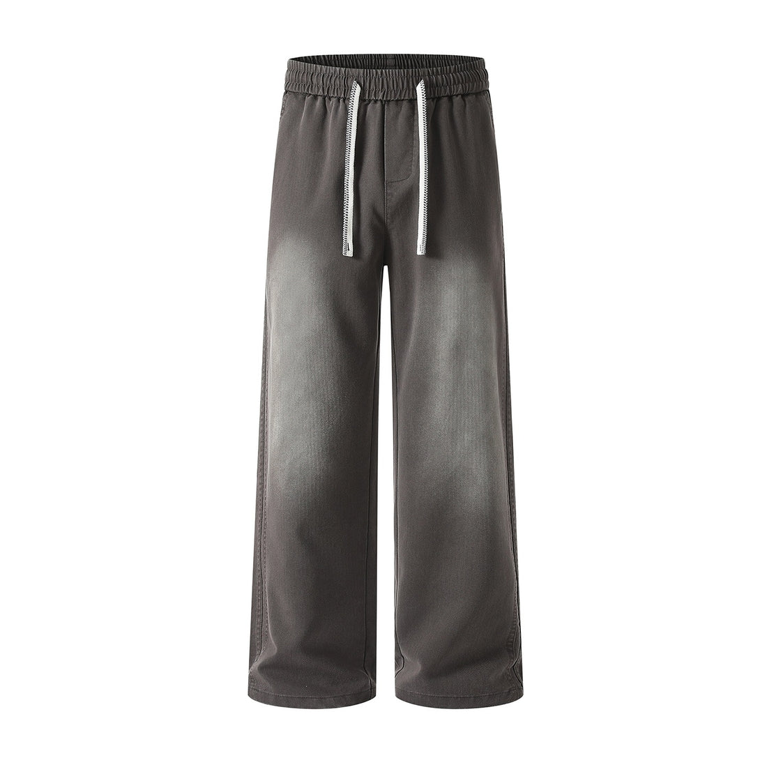 Damen weite Freizeithose mit elastischem Bund und Kordelzug Echoarchiv