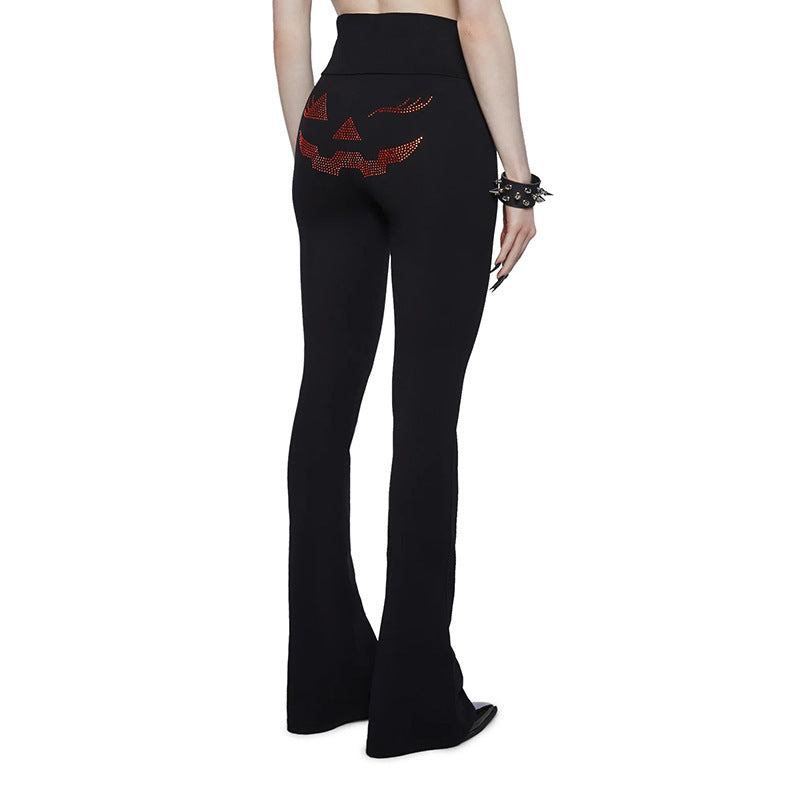 Damen Sportliche Bootcut-Hosen mit hohem Bund und Figur schmeichelndem Schnitt Echo Archiv