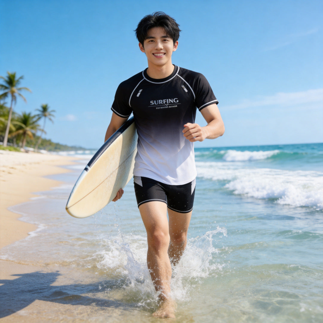 Jungen Surfshirt mit UV-Schutz Echo Archiv