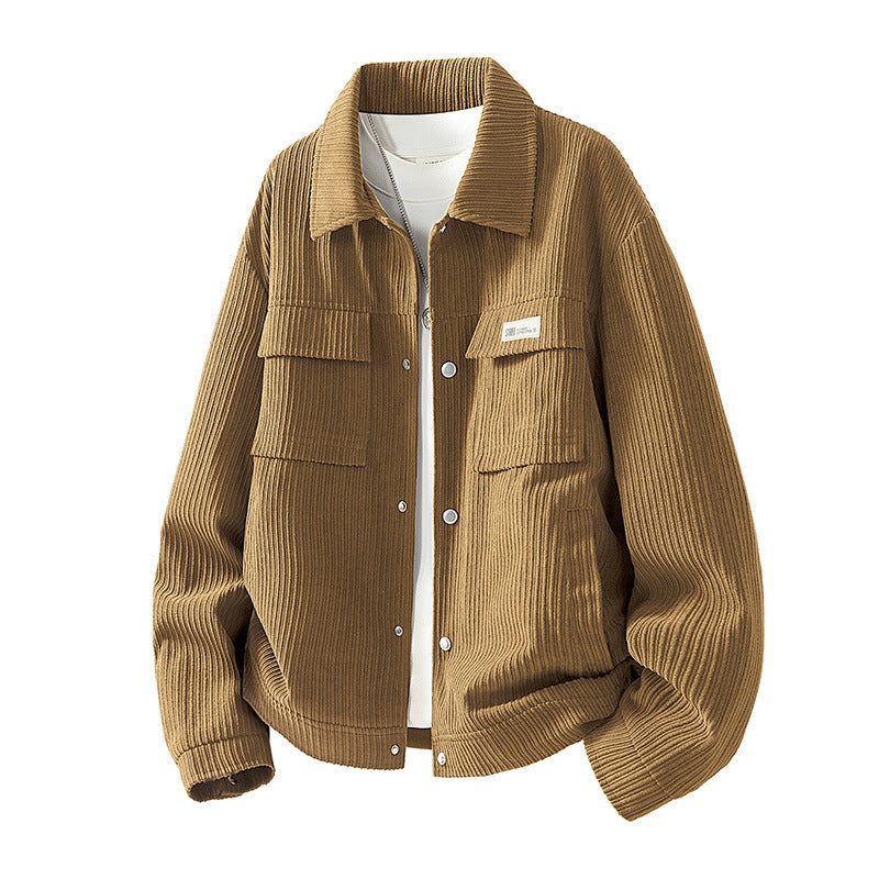 Herren elegante Utility-Jacke aus Cord Echo Archive