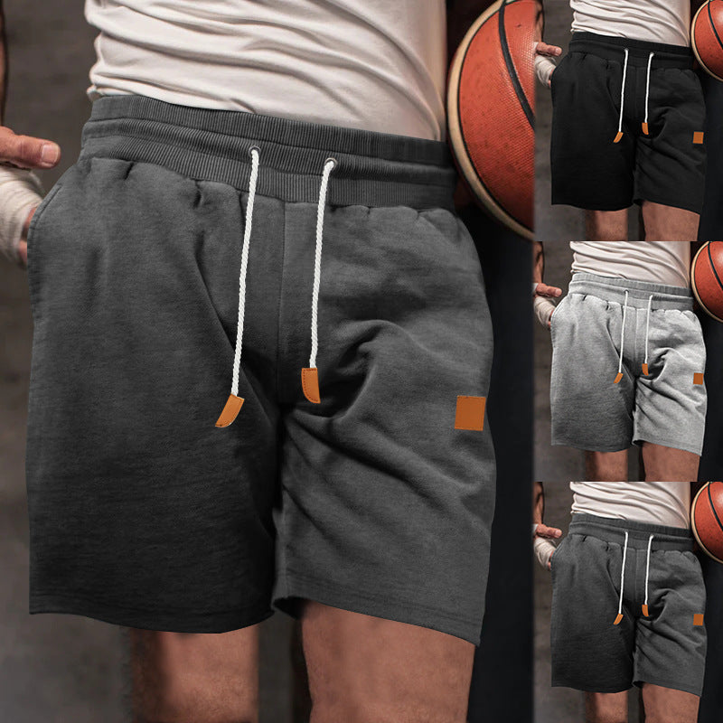 Herren sportive Sweatshorts mit verstellbarem Bund Echoarchiv