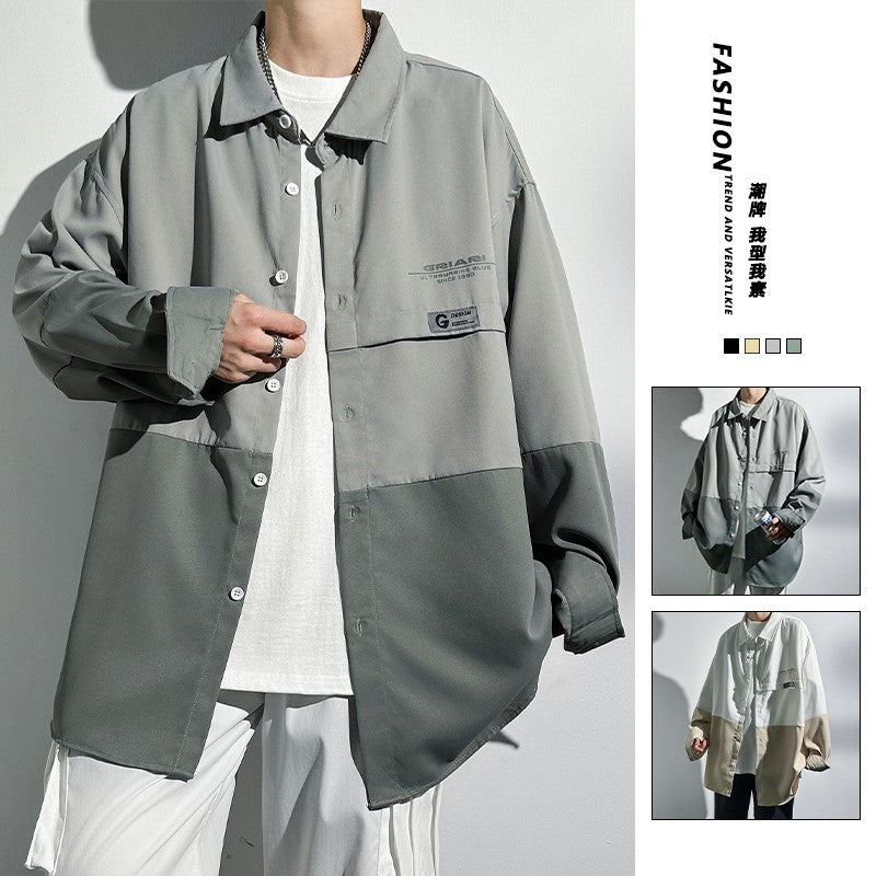 Herren Oversized Utility-Hemd Echoarchiv