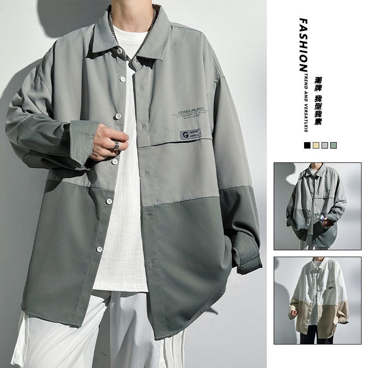 Herren Oversized Utility-Hemd Echoarchiv