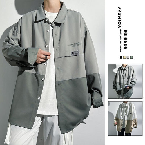 Herren Oversized Utility-Hemd Echoarchiv
