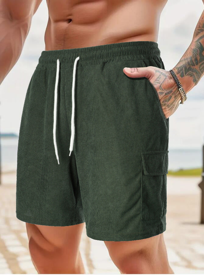 Herren Freizeithose mit praktischen Seitentaschen und elastischem Bund Echoarchiv