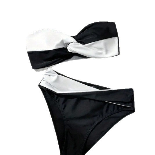 Damen Bandeau-Bikini mit stylischem Wickel-Design Echo Archiv