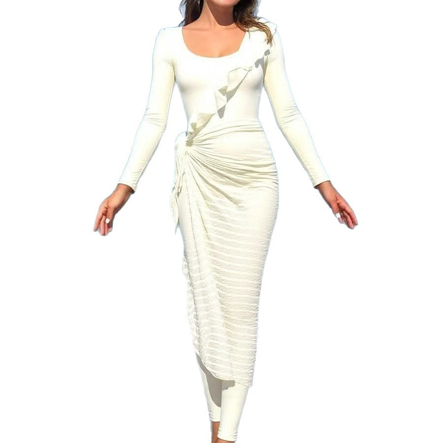 Damen Elegantes Sommerkleid mit Wickeloptik Echo Archiv
