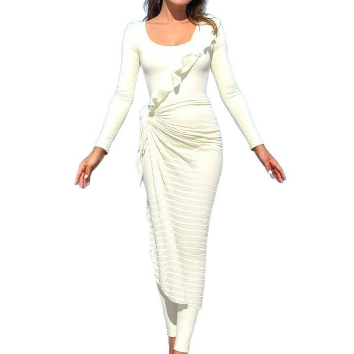 Damen Elegantes Sommerkleid mit Wickeloptik Echo Archiv