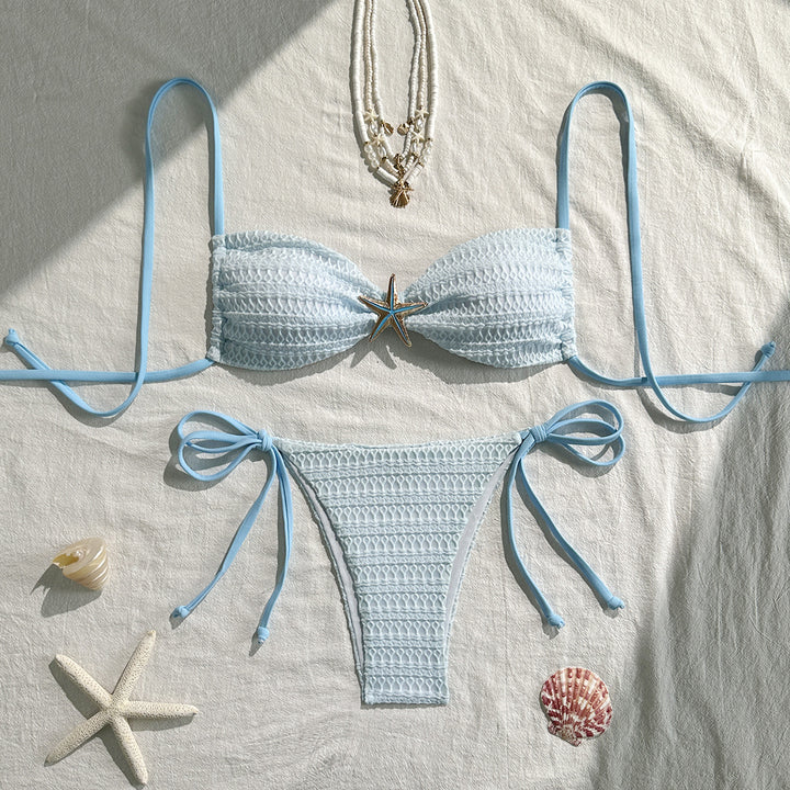 Damen Bikini-Set mit elegantem Bindedetail Echo Archiv