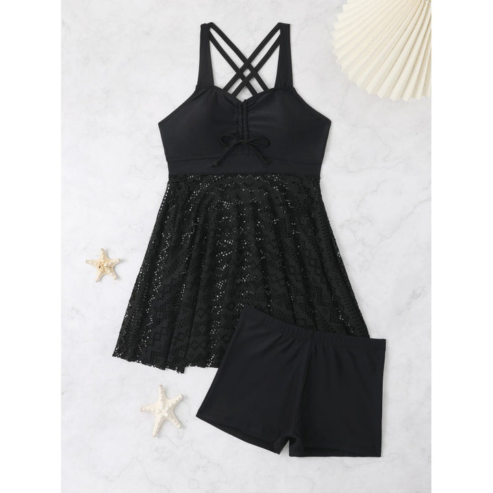 Damen Strandkleid mit sportlichem Schnitt und integriertem Shorts Echo Archiv