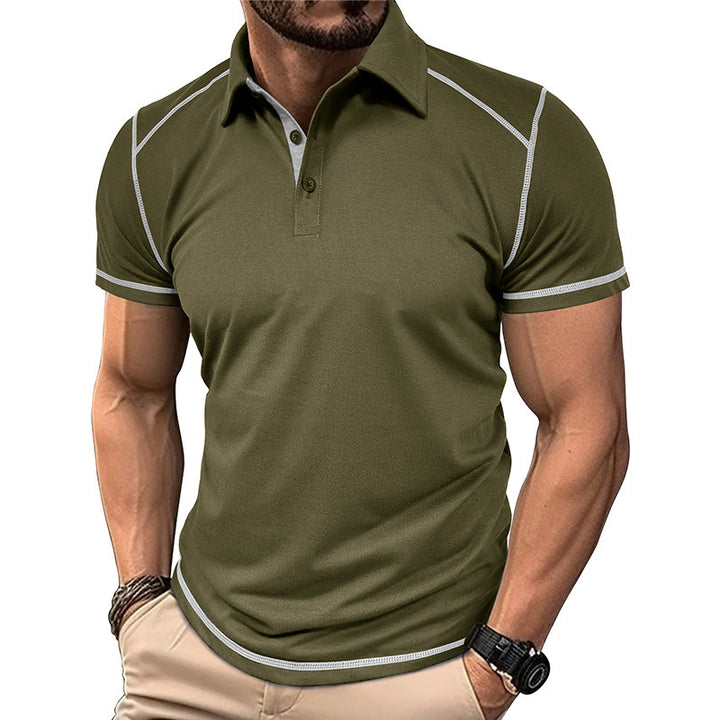 Herren Sportliches Poloshirt mit modernem Schnitt Echoarchiv