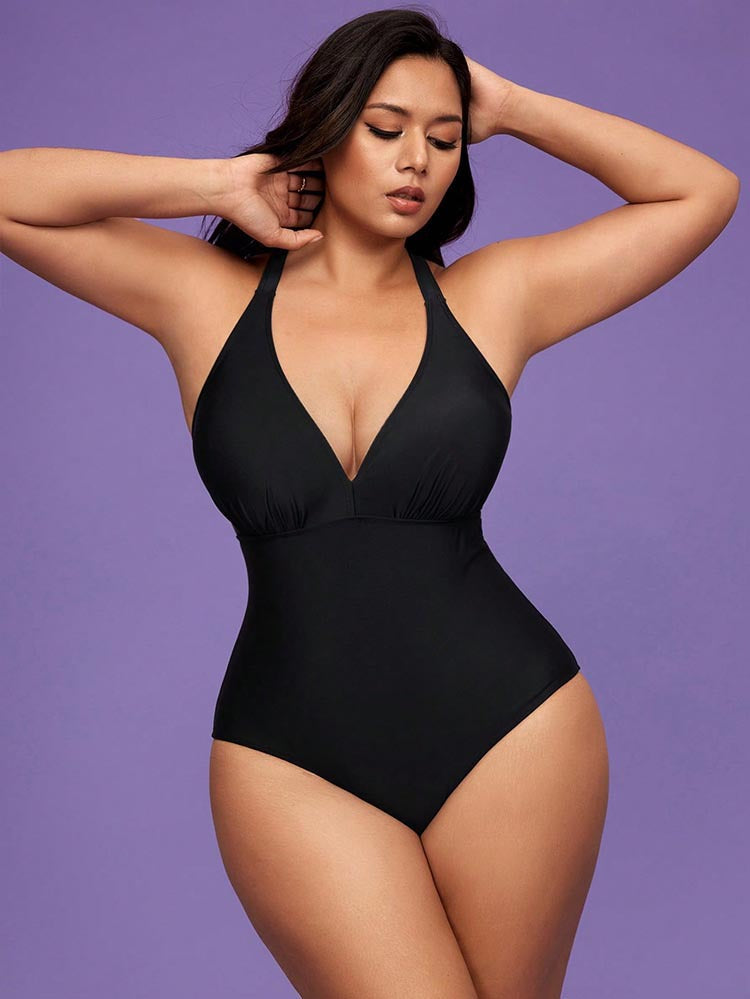 Damen eleganter Einteiler Badeanzug Echo Archiv