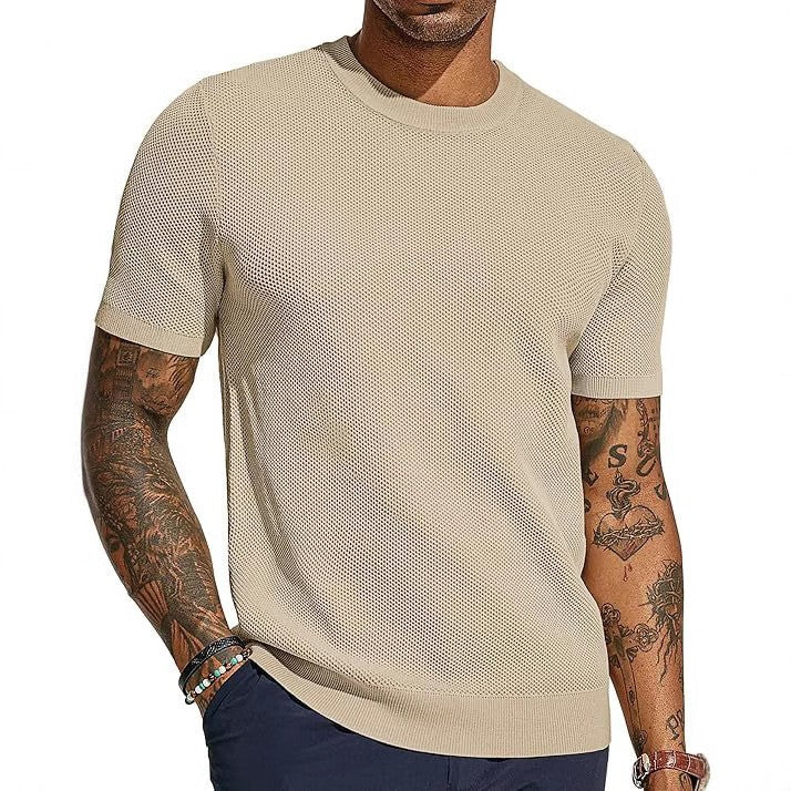 Herren atmungsaktives Netz-T-Shirt Echoarchiv